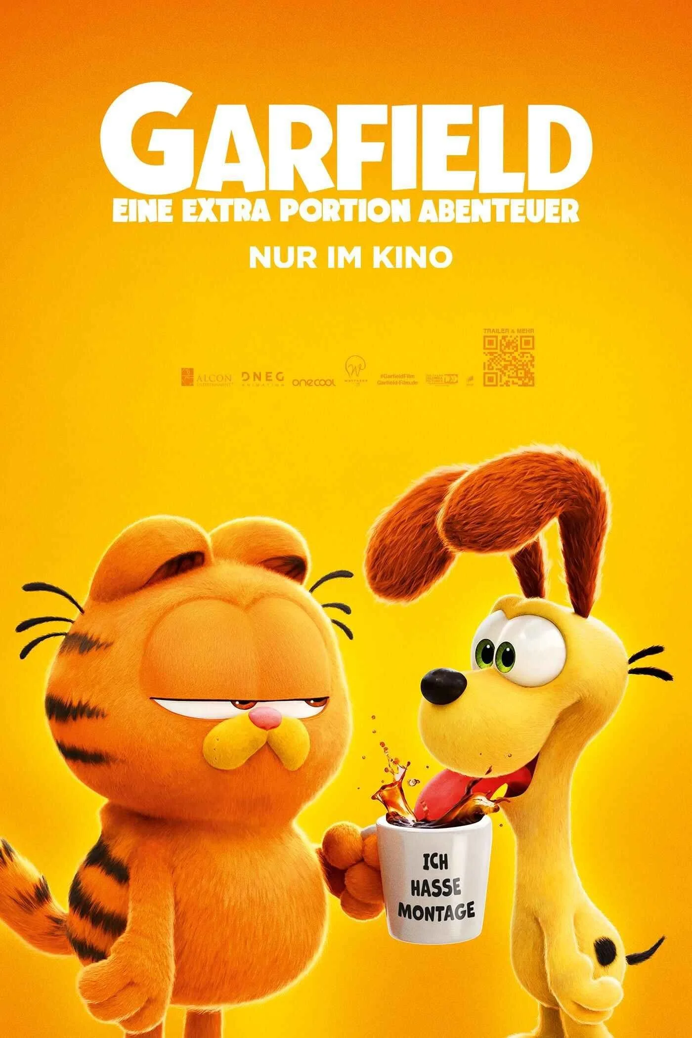 The Garfield Movie (2024) - Stream Animation movies with ABONNEMENT ATLAS PRO IPTV service